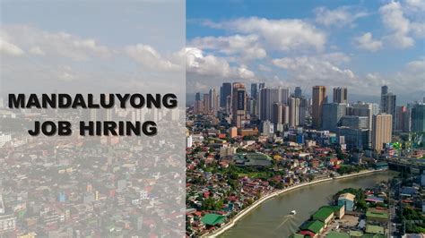Hiring Work, Jobs in Mandaluyong .